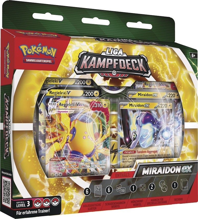 Pokémon - Liga-Kampfdeck: Miraidon-ex