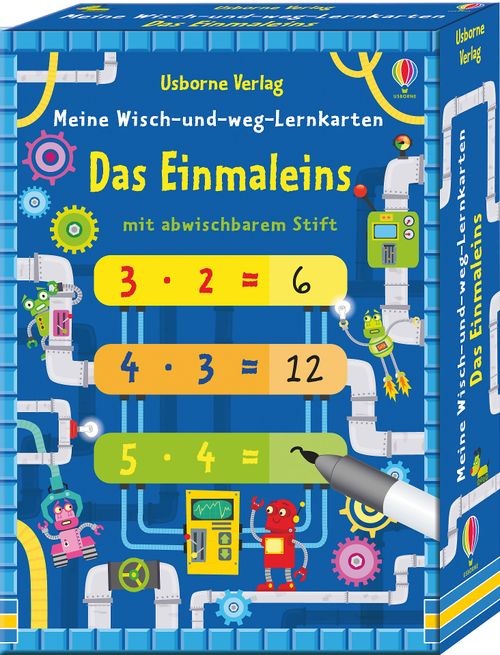 Meine Wisch-und-weg-Lernkarten: Das Einmaleins