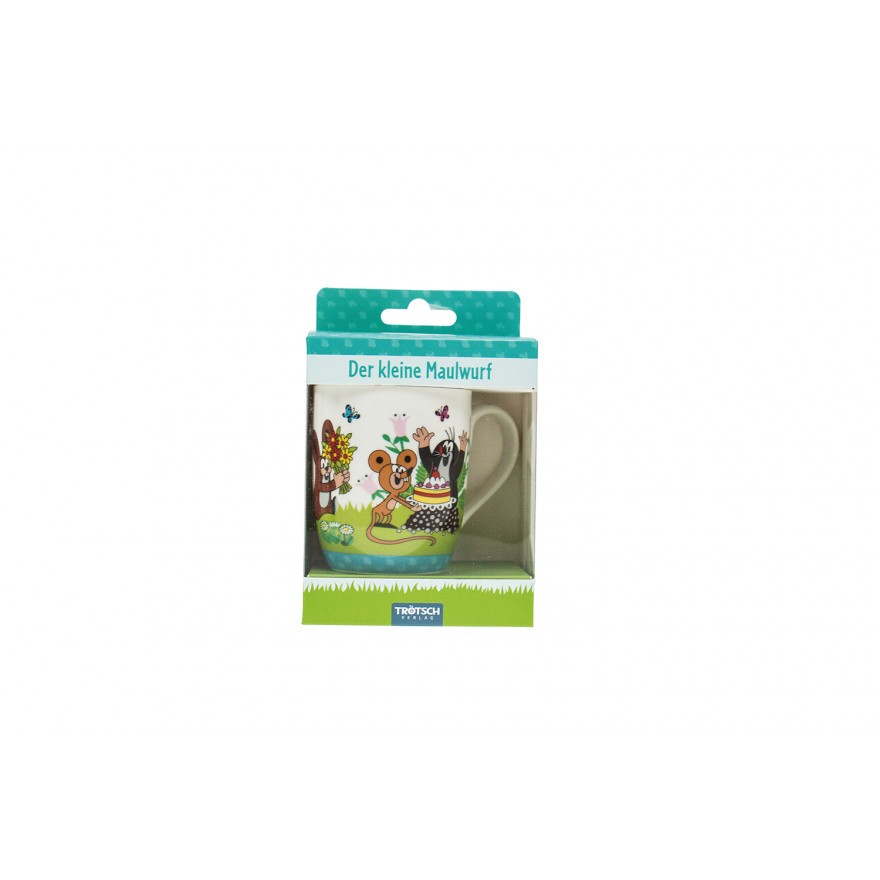 Der kleine Maulwurf - Tasse Geburtstagstorte (6er-VE)