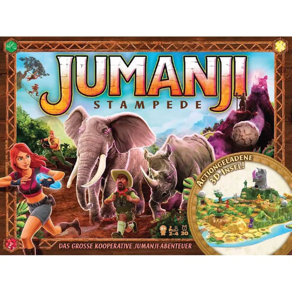 Jumanji Stampede - Das kooperative 3D-Abenteuerspiel