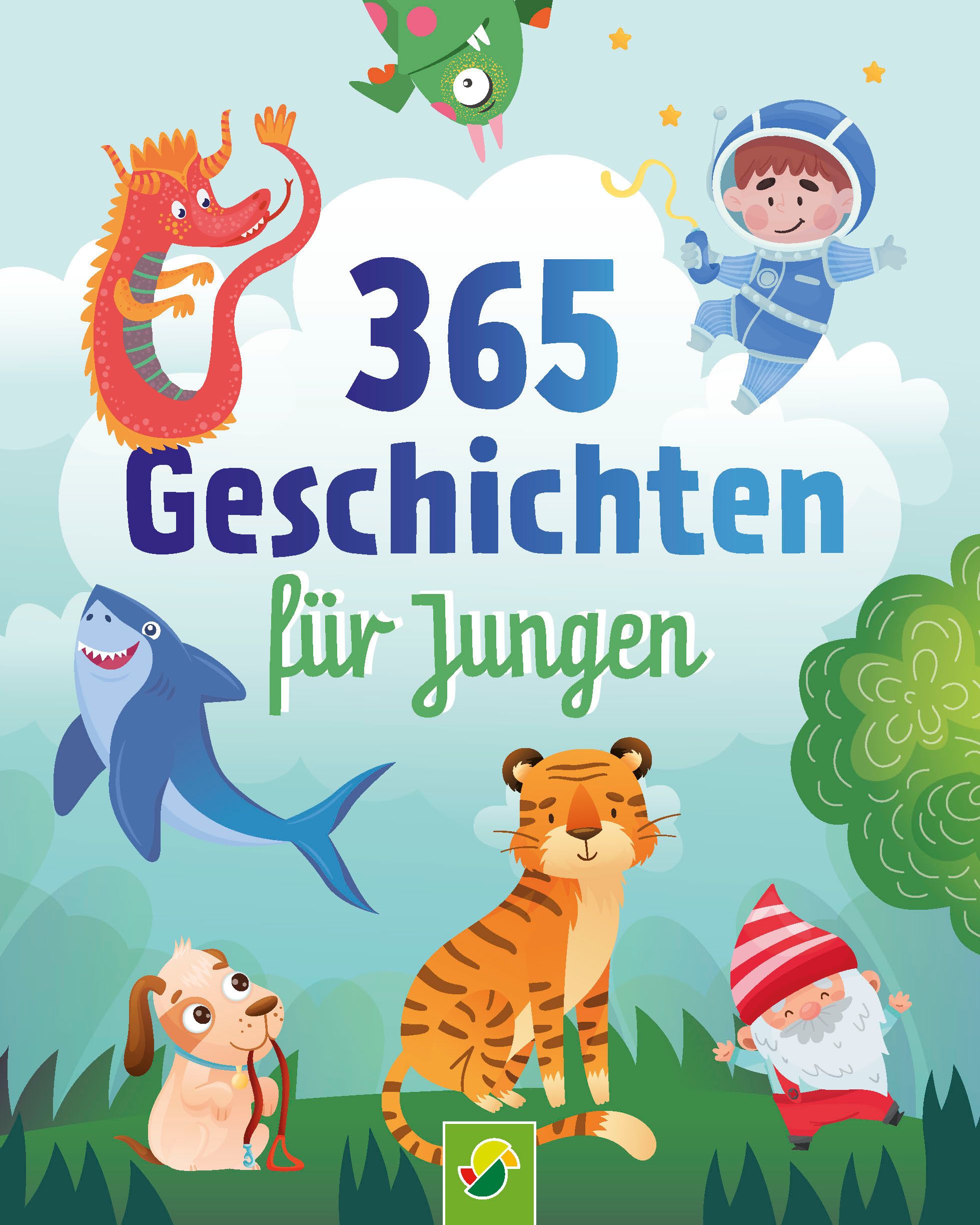 365 Geschichten für Jungen | Vorlesebuch für Kinder ab 3...