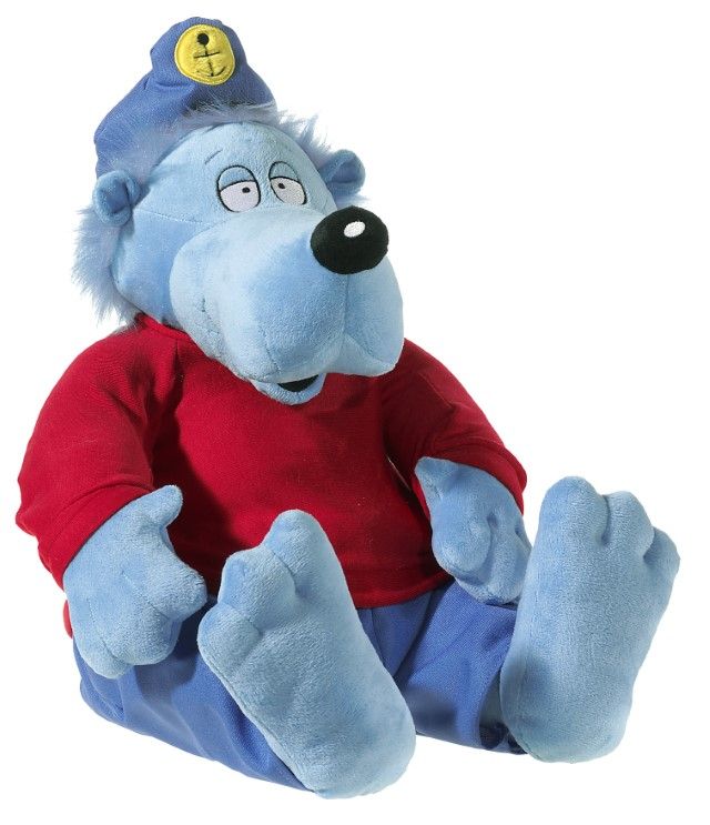 KÄPTN BLAUBÄR groß (Plüsch, 35cm)