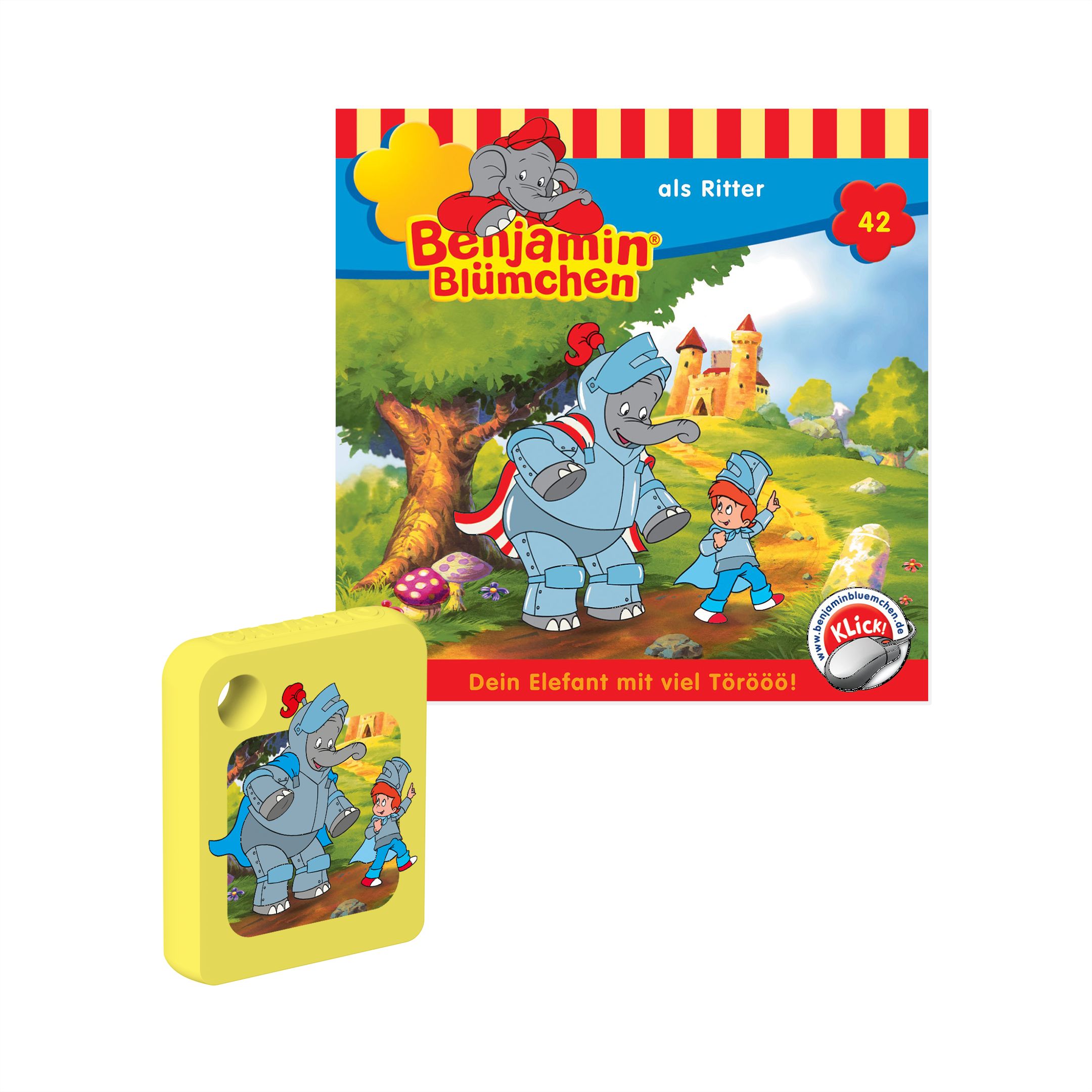 Galakto Token - Benjamin Blümchen als Ritter