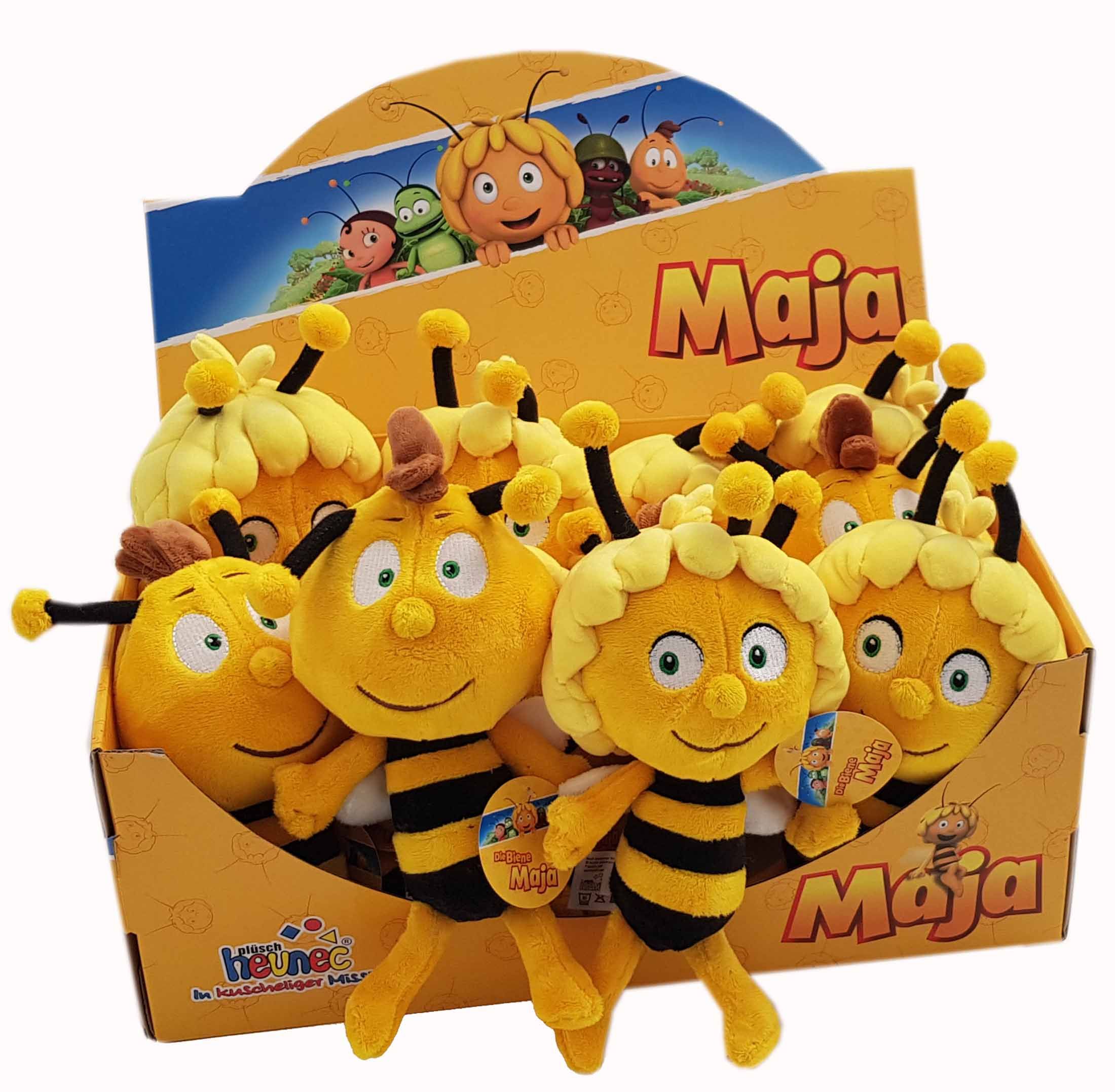 Thekendisplay Biene Maja (Plüsch, 20cm / 12er-VE)