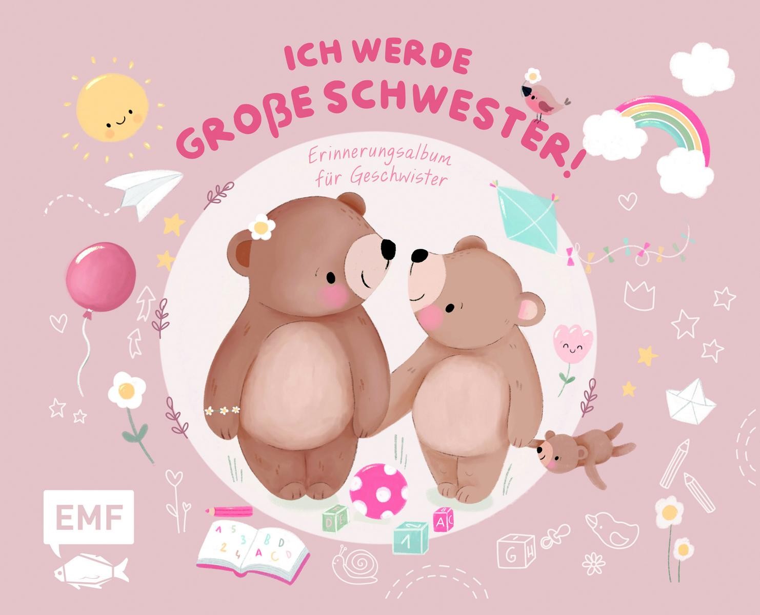 Erinnerungsalbum für Geschwister: Ich werde große Schwester