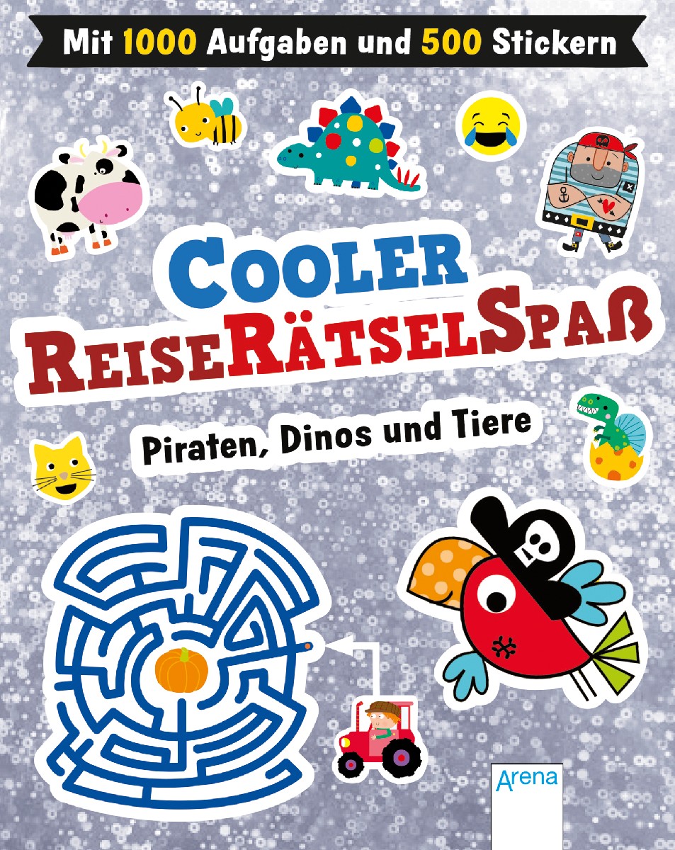 Cooler Reiserätselspaß - Piraten, Dinos und Tiere