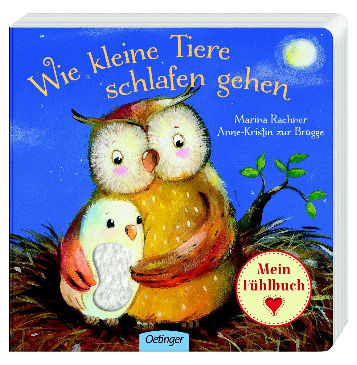 Wie kleine Tiere schlafen gehen (Fühlbuch)