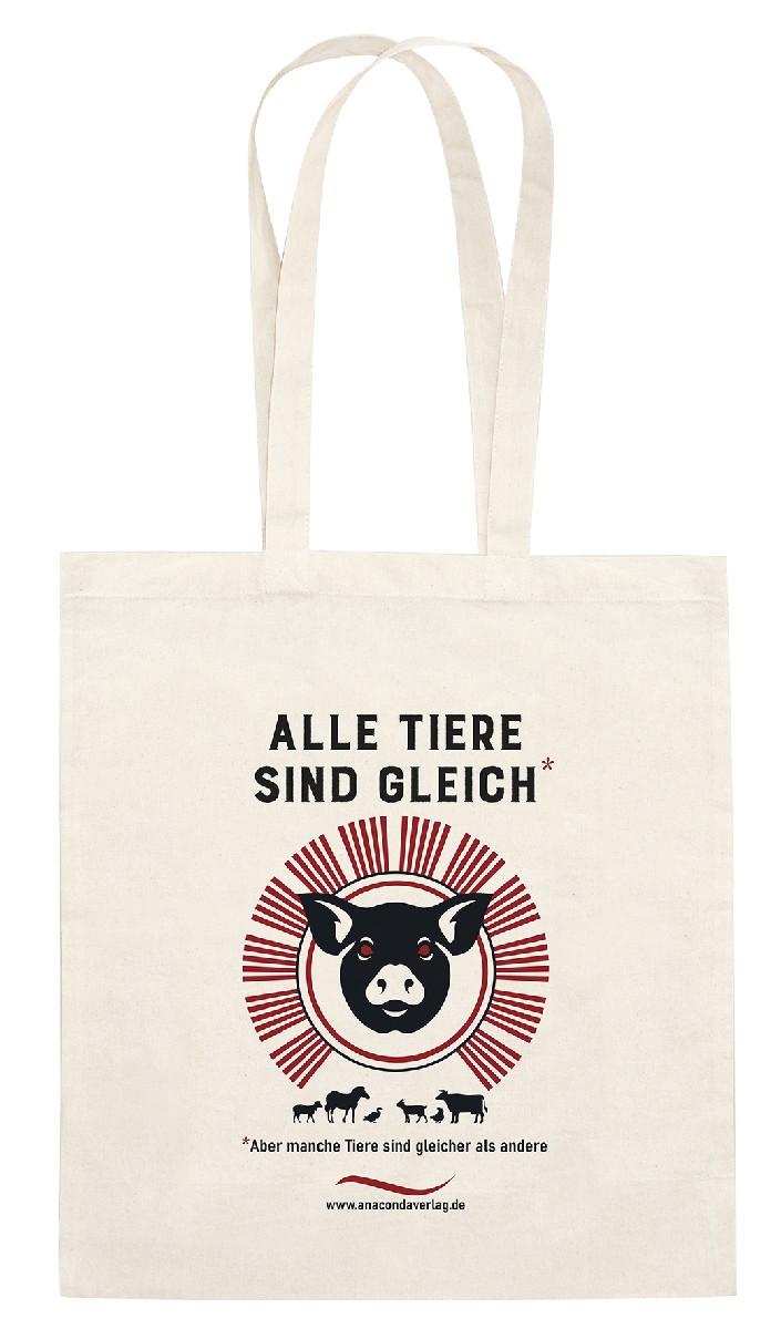 Stofftasche: George Orwell - Farm der Tiere (10 Stück)