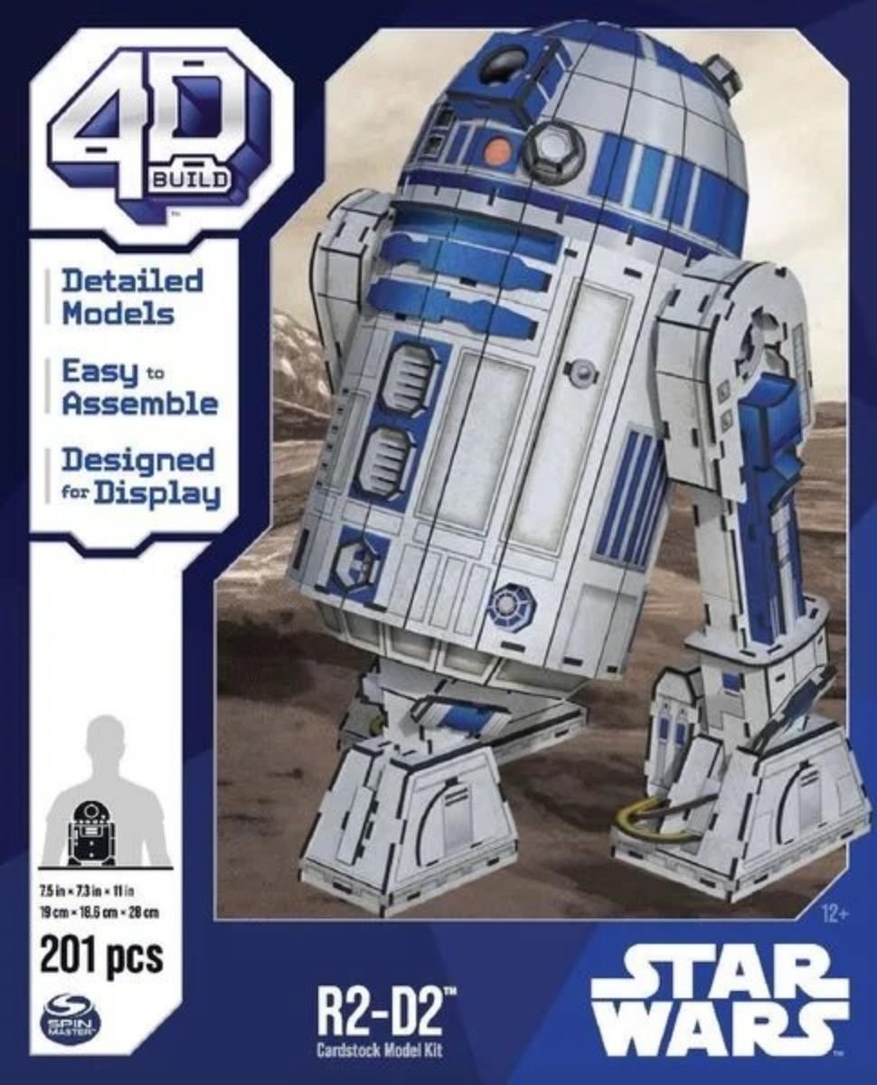 3-D Puzzle: R2-D2