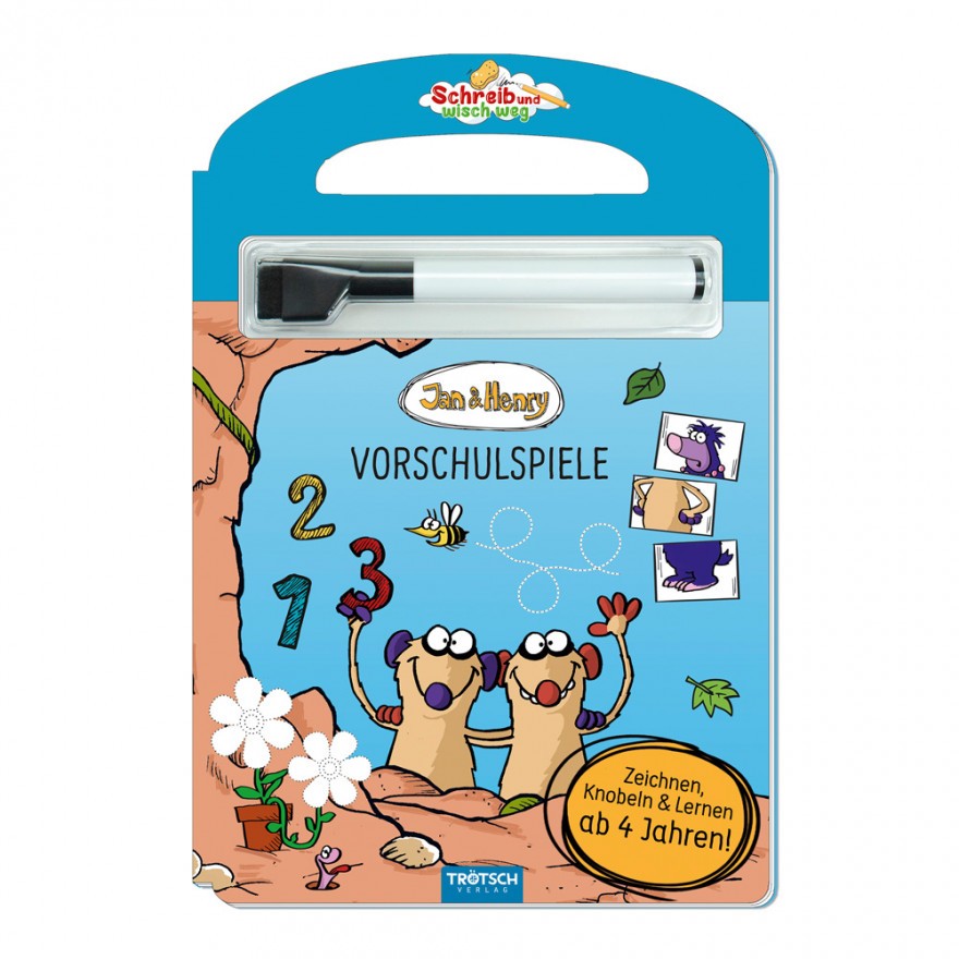 Jan & Henry - Vorschulspiele (mit Stift)