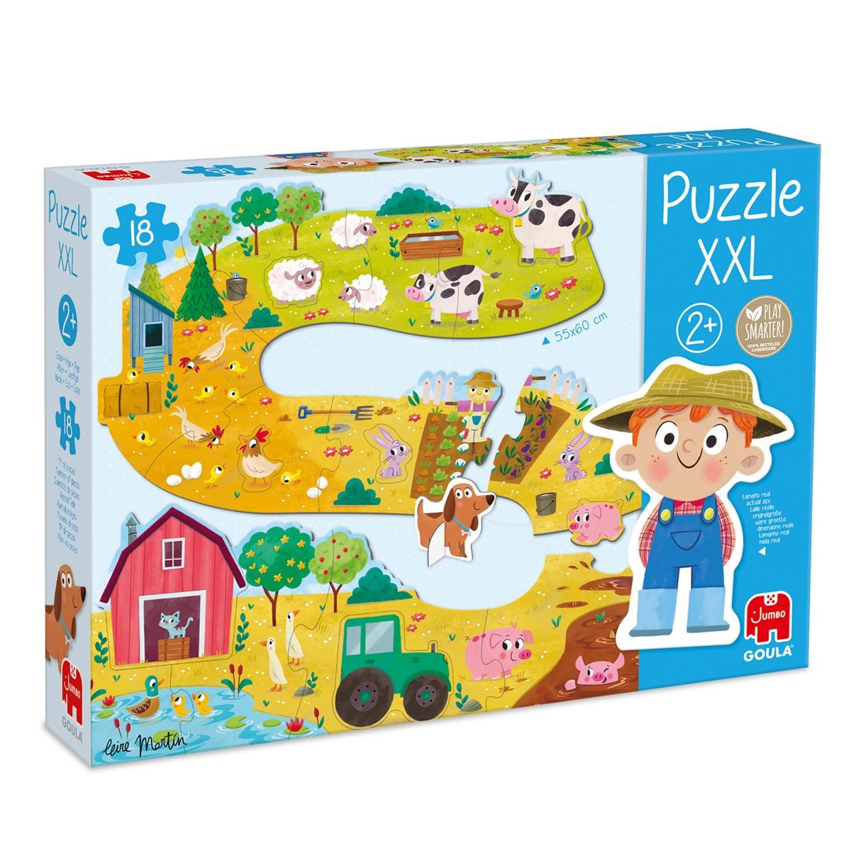 GOULA - XXL-Puzzle Bauernhof