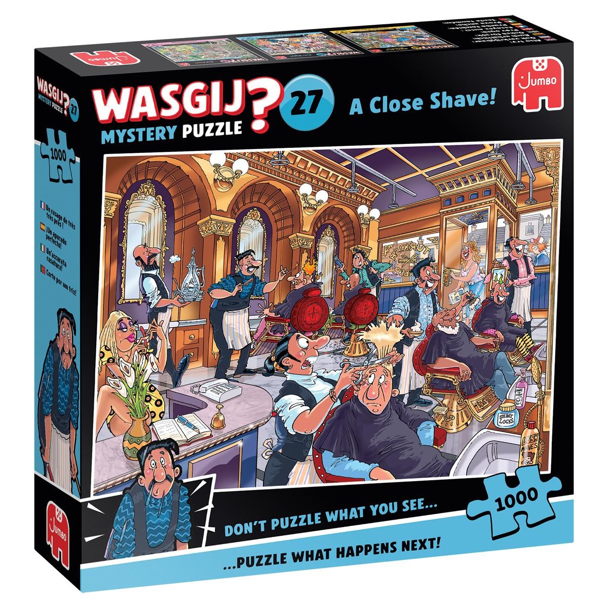Wasgij Mystery 27 - Um Haaresbreite (1000 Teile)