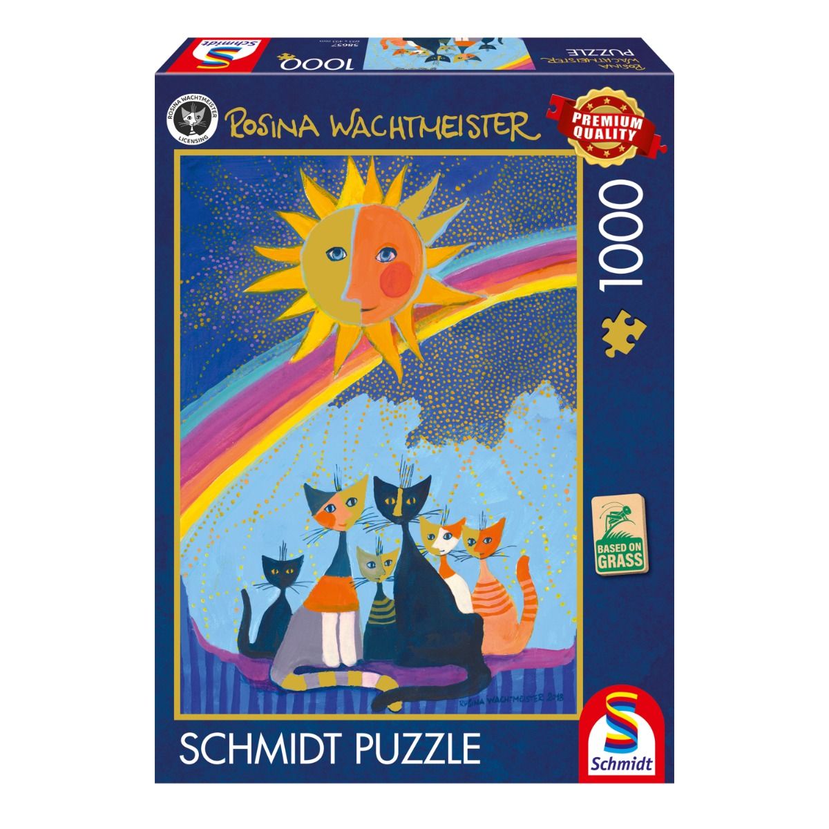 Puzzle - Rosina Wachtmeister: Im Goldregen (1000 Teile)