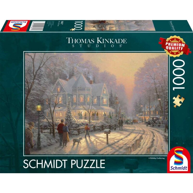 Puzzle - Feierliche Weihnachtstage (1000 Teile)