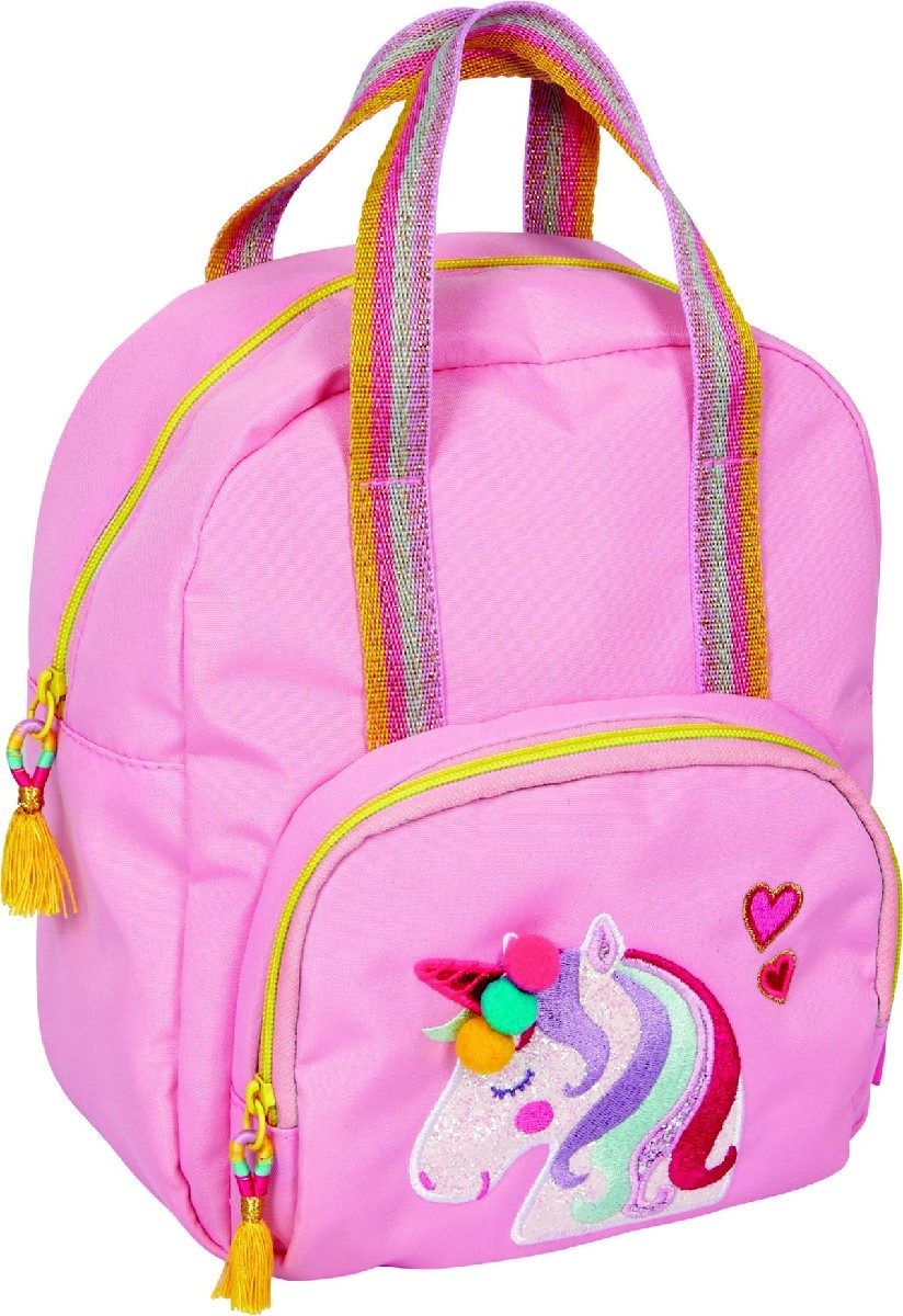 Rucksack: Glitzer Einhorn (Einhorn-Paradies)