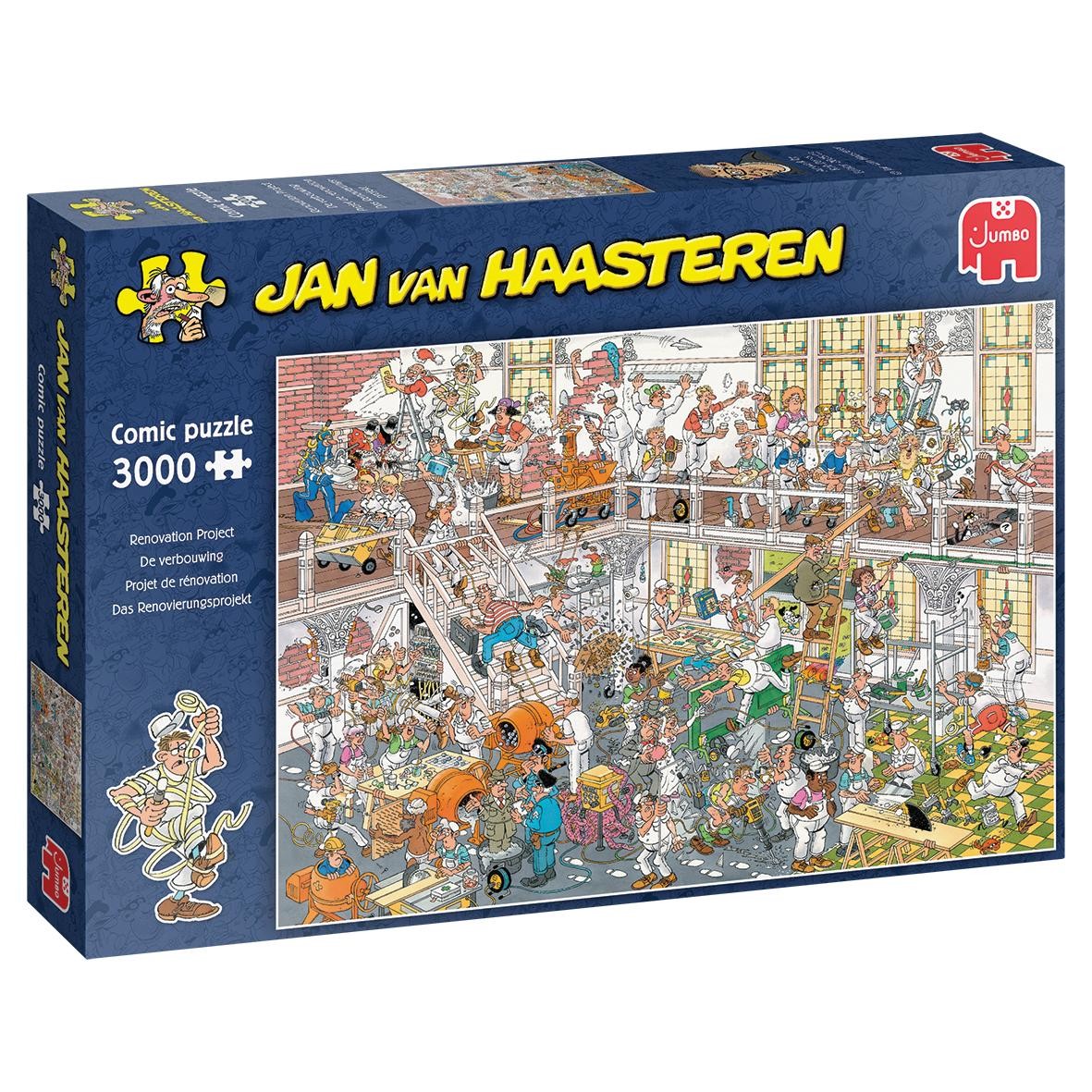 Jan van Haasteren - Das Renovierungsprojekt (3000 Teile)